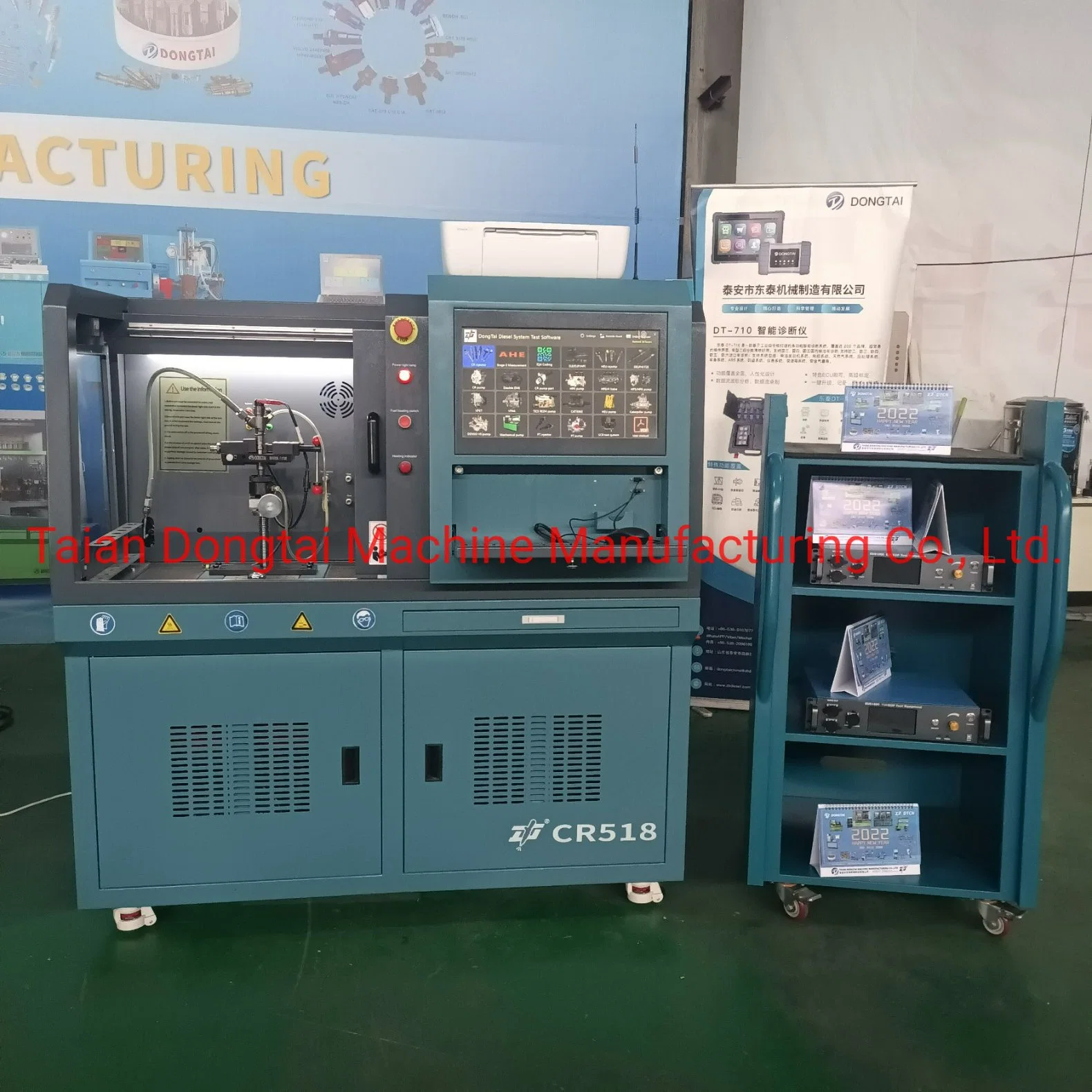 Dongtai Cr518 Common Rail Test Bench for Injector and Heui Test