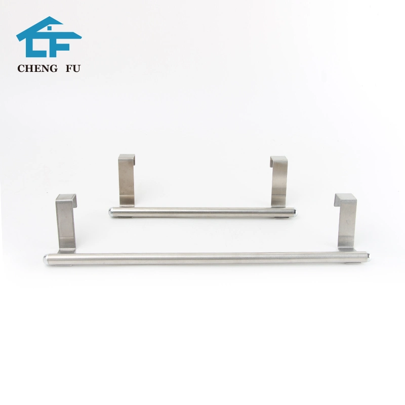 Hardware/Bathroom Accessories Over Door Clothes Hanger Rack 430 Stainless Steel Coat/Clothes/Towel Over Cabinet Hook