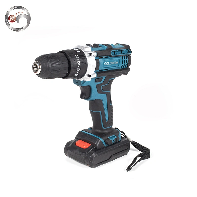Goldmoon 10% off DC 20V Max-Compatible-Li-ion Battery Brushless Electric Hand Power Tools Cordless Power Drill with Fast Charger