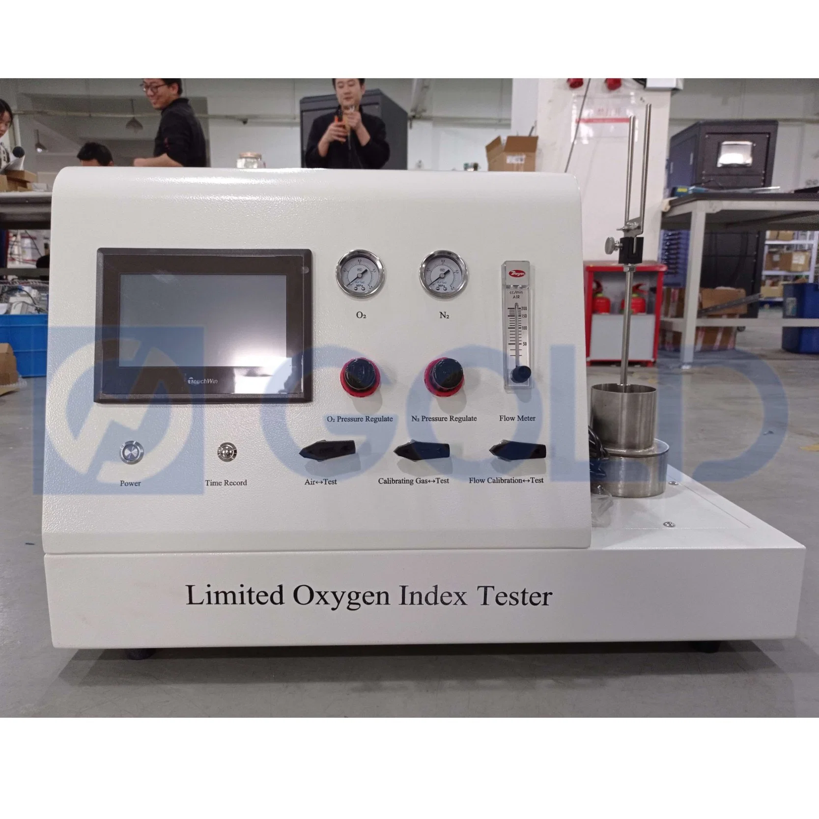 Automatic Limited Oxygen Index Loi Analyzer ASTM D 2863