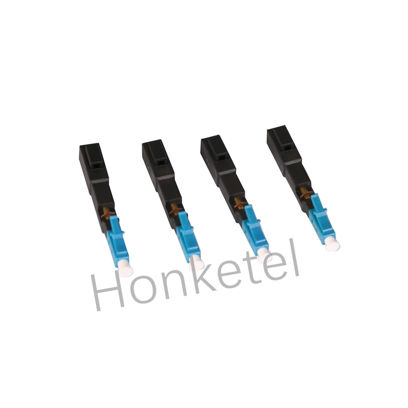 Quick Assembly Single Mode LC Fiber Optic Fast Connector for FTTH