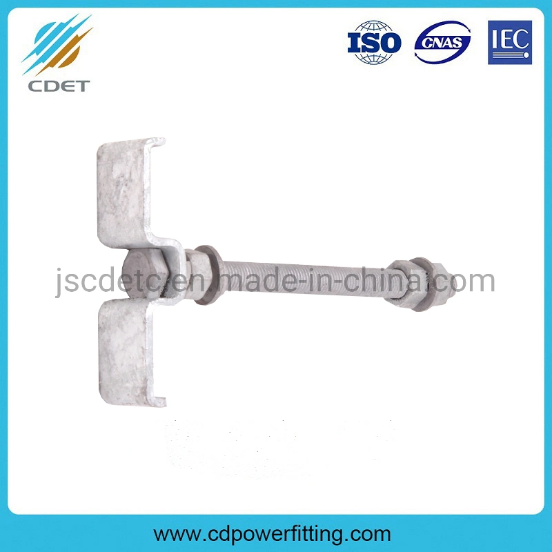 China Hot-DIP Galvanized Bracket Spacer for Rectangular Bar