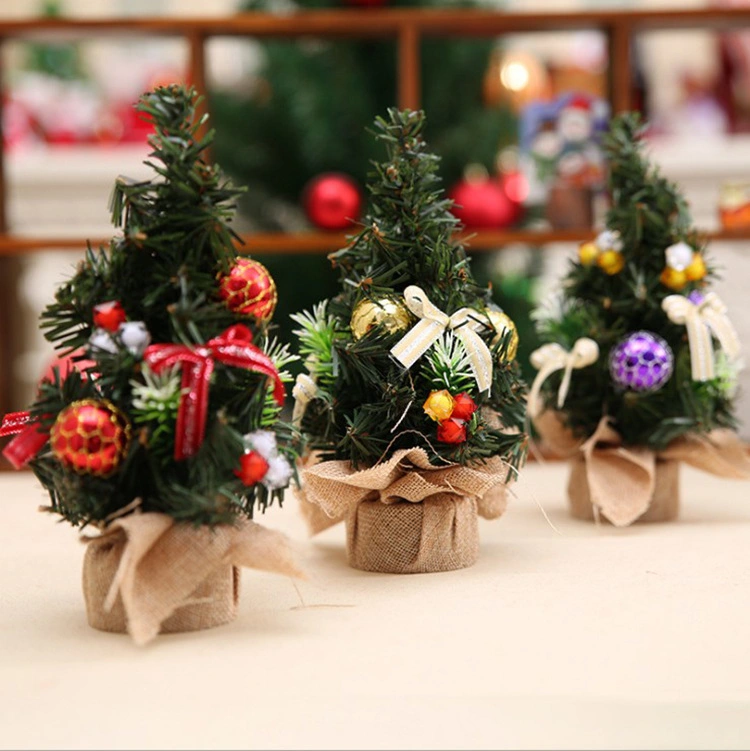 Wholesale/Supplier Christmas Decoration Tree Small and Exquisite Christmas Tree Decorations Christmas Tree Decorations Mini Christmas Tree