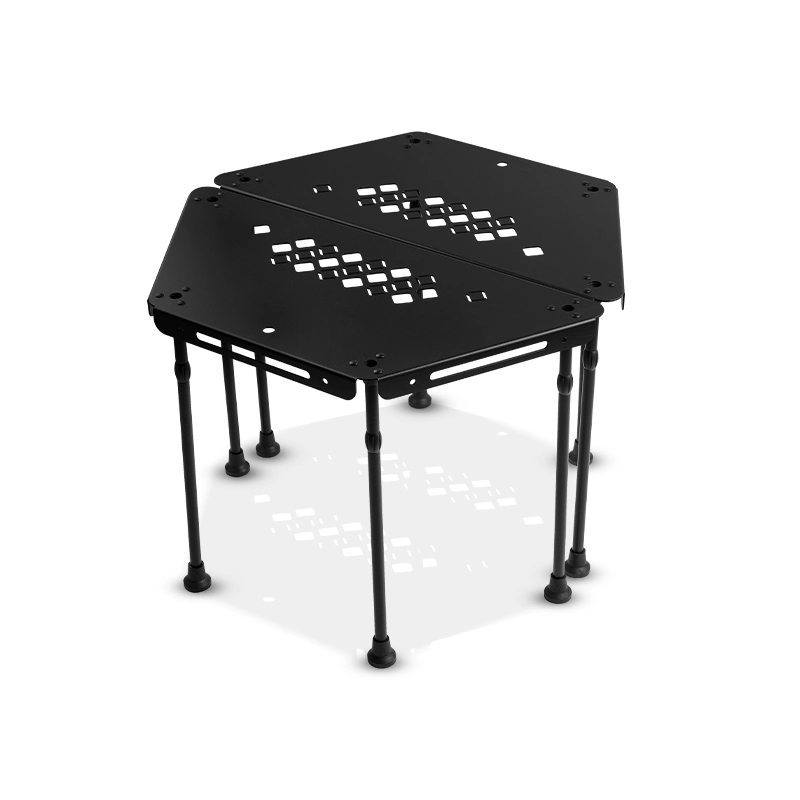 Outdoor Portable M-Shaped Aluminium Alloy Folding Table Picnic Barbecue Camping Table
