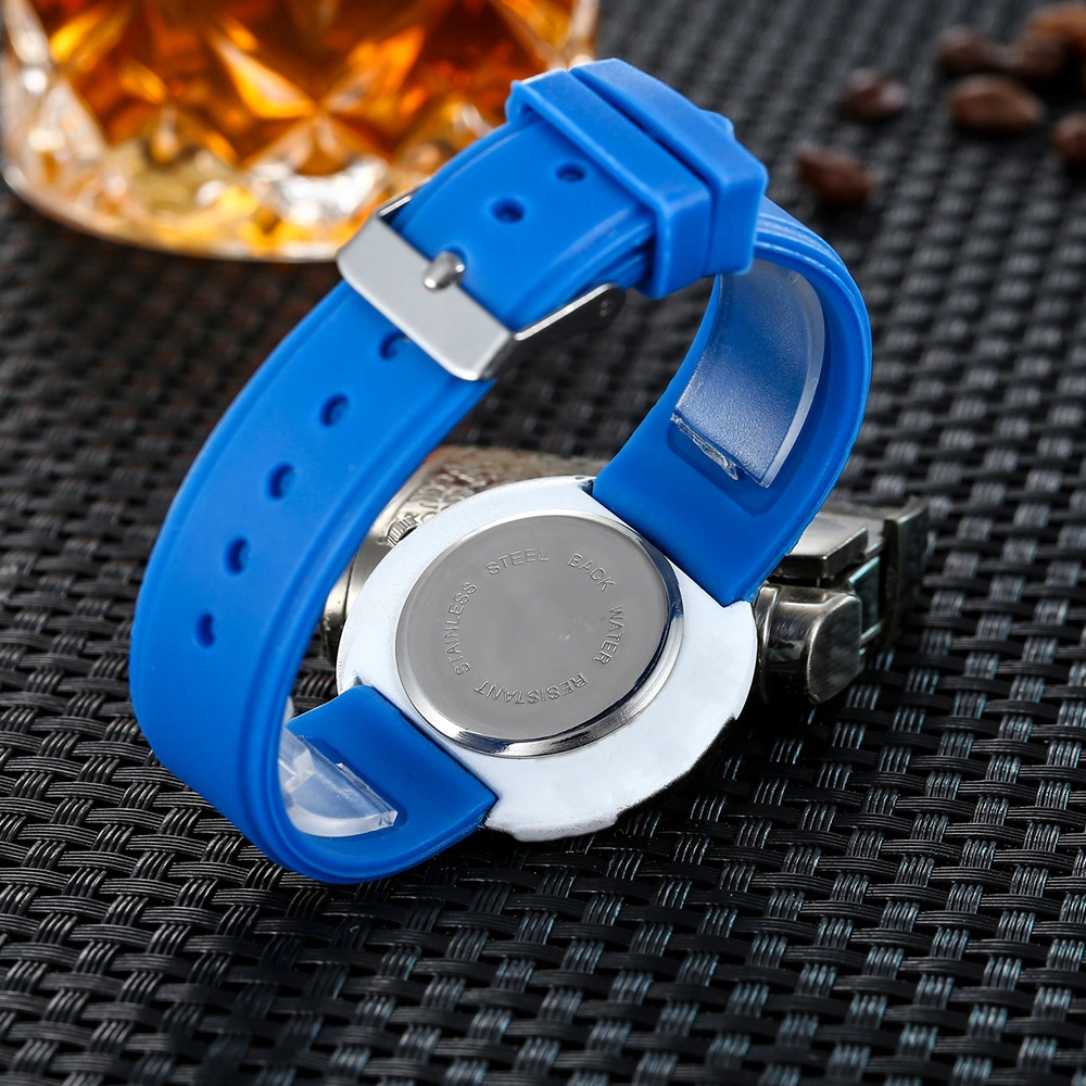 Waterproof Children Fashion Casual Football Silicone Quartz Wrist Watch