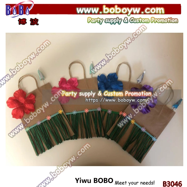 Hawaiian Luau Bag Wedding Gift Bags Promotional Bags Paper Bags Birthday Party Bag (B3046)