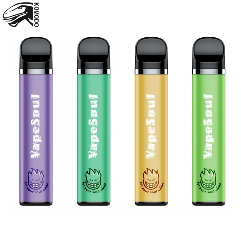 Mais novo 5ml 600mAh recarregável 1500 Sopros e cigarro Pefilled Caneta Vape descartáveis