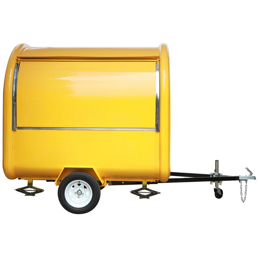 Commercial Food Truck Mobile Breakfast Portable Moving BBQ Snack Trailer Hot Sale Products