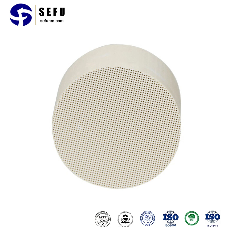 Catalytic Converter Cordierite Honeycomb Ceramic Monolith Substrate Supply Diesel Particulate Filter