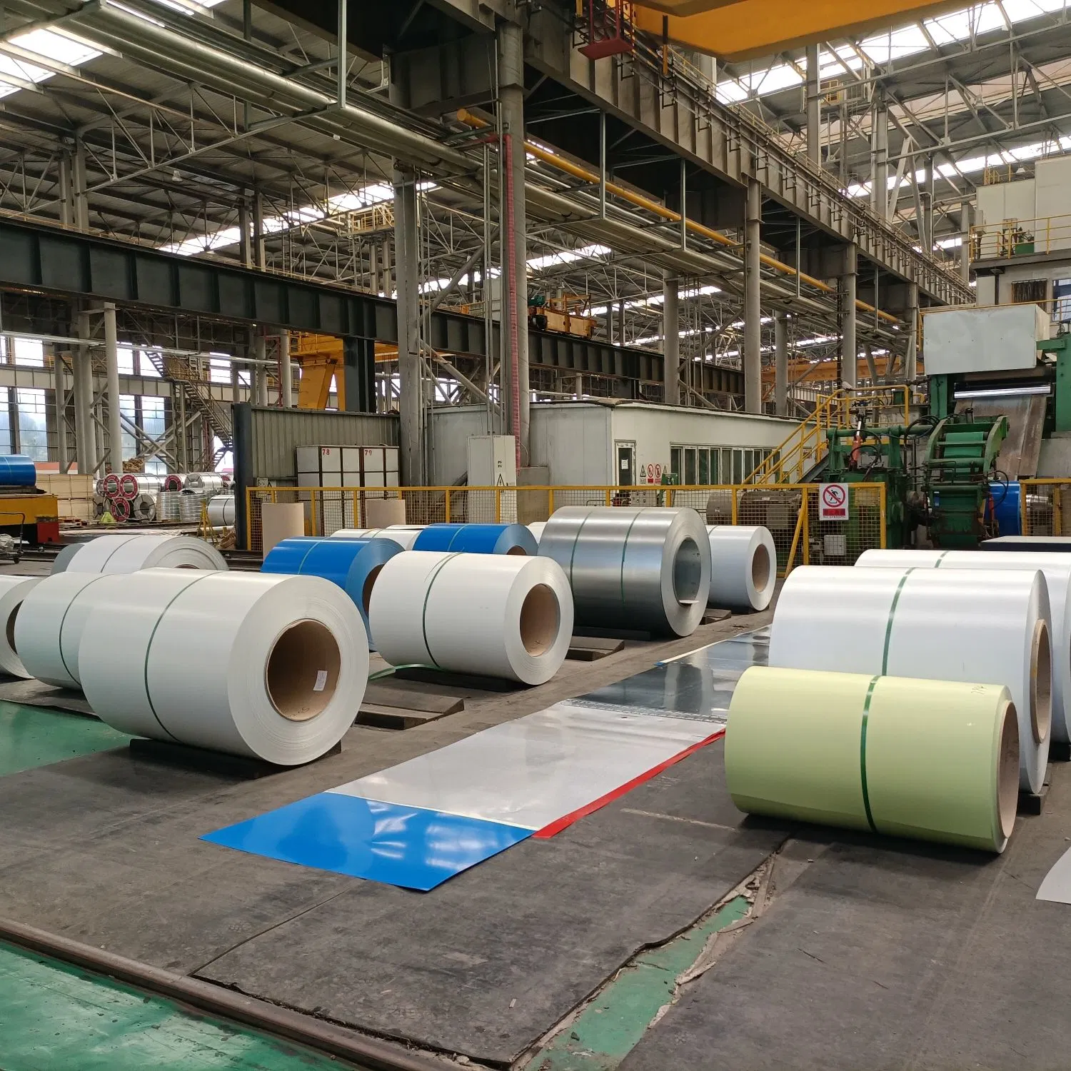 Hot Dipped Galvalume Steel Coil Aluminum Magnesium Coated Steel Sheet/Plate in Coil Galvalume Steel Coil