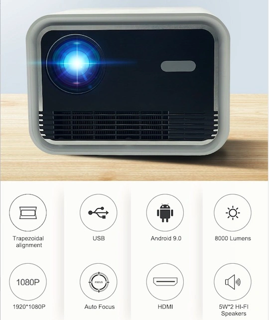 Lightboy Lz1 Classroom Education Android Video Projector Tender Bidding Projector