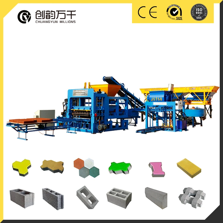 Hot Sale Qt 12-15 Automatic Paving Block Making Machine