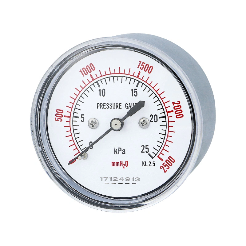 Industry Anti-Corrosion Stainless Steel Ye60z Capsule Pressure Gauge Top Quality