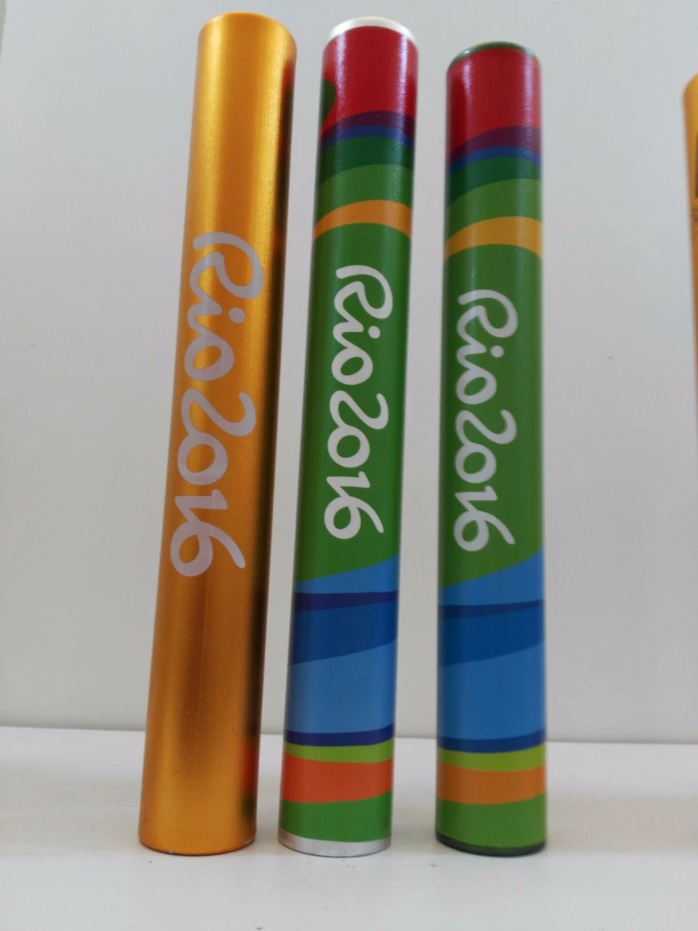 2015 Beijing World Championship Use Aluminum Relay Baton