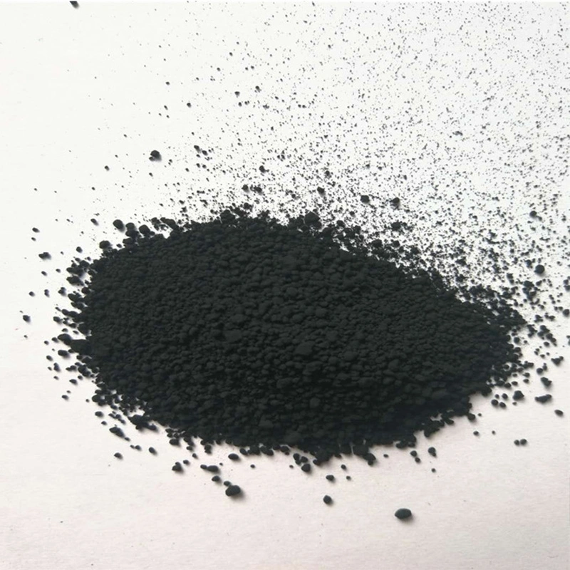 Sulfato de bario gris negro, BaSO4, polvo de barita natural, reducir el uso de negro de carbono