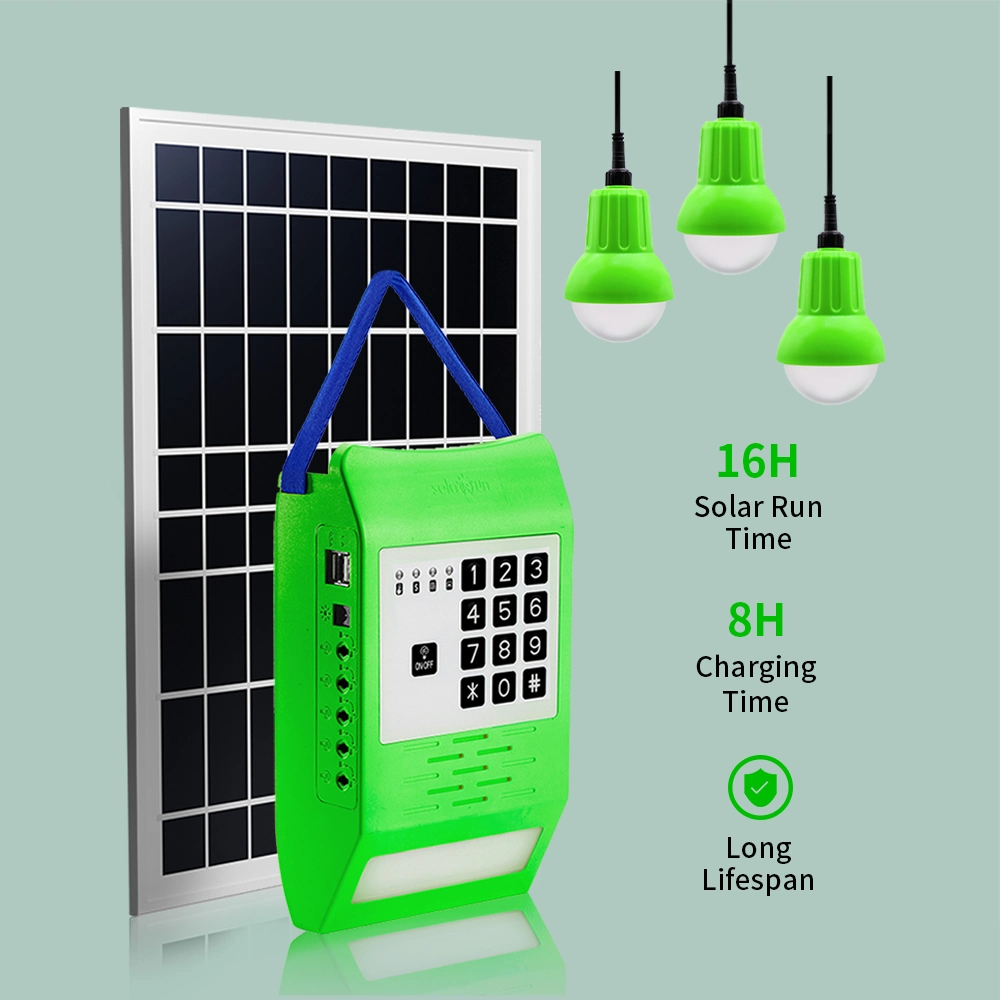 New Quality Solar Products with 2 USB Phone Charging Ports and Rechargeable Solar Radio Solar Power System