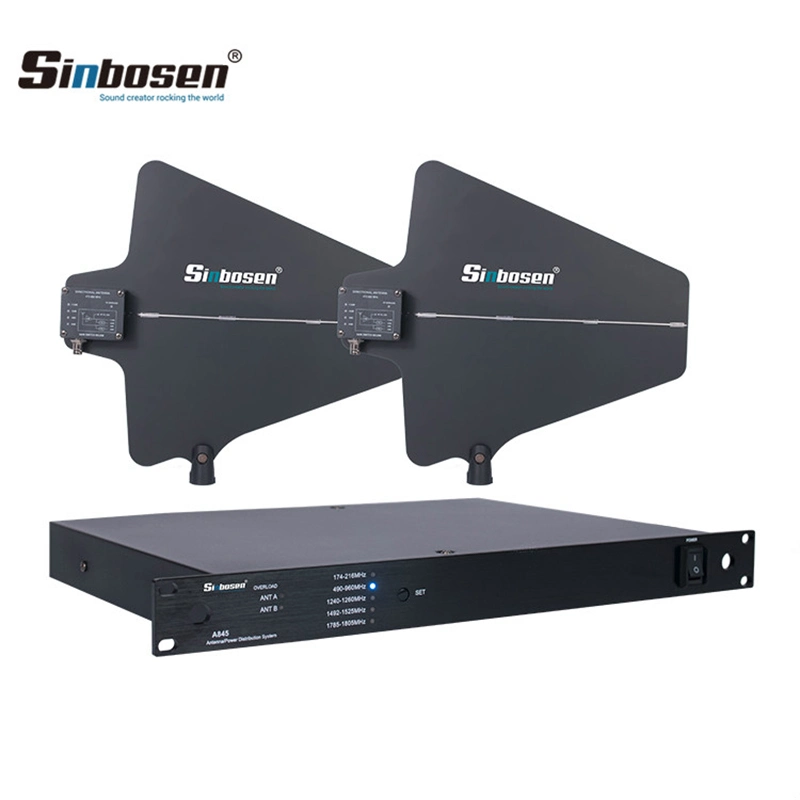 Sinbosen Professional Wireless Microphone System A845 Stage Wireless Antenna Amplifier