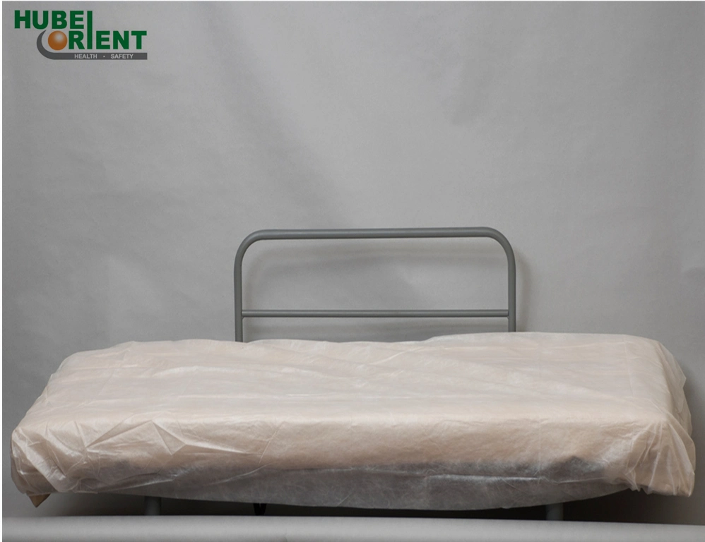 Hospital Disposable Bed Sheets Sanitary CPE Bedcover/Disposable Waterproof Plastic Sheets with Elastic