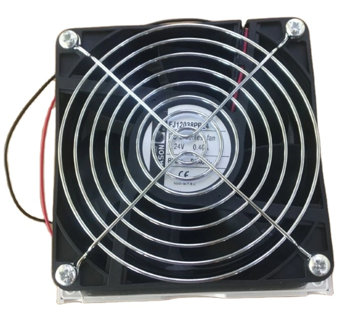 93X93mm IP54 34m3/H 24V DC Filter Fan Fjk6621pb24 for Distribution Board