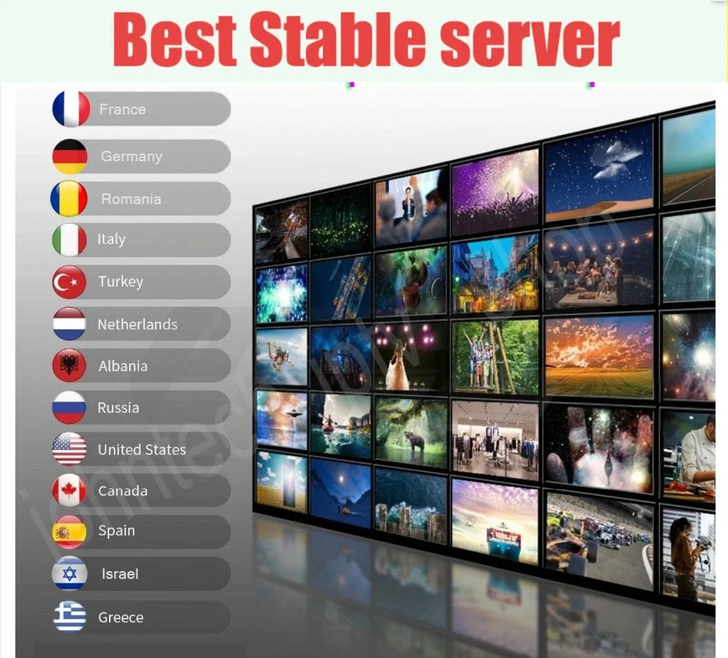 Ptv Subscription 1 3 6 12 Months for European Countries USA Canada Germany France Streaming Smart TV Max Ott Reseller Panel