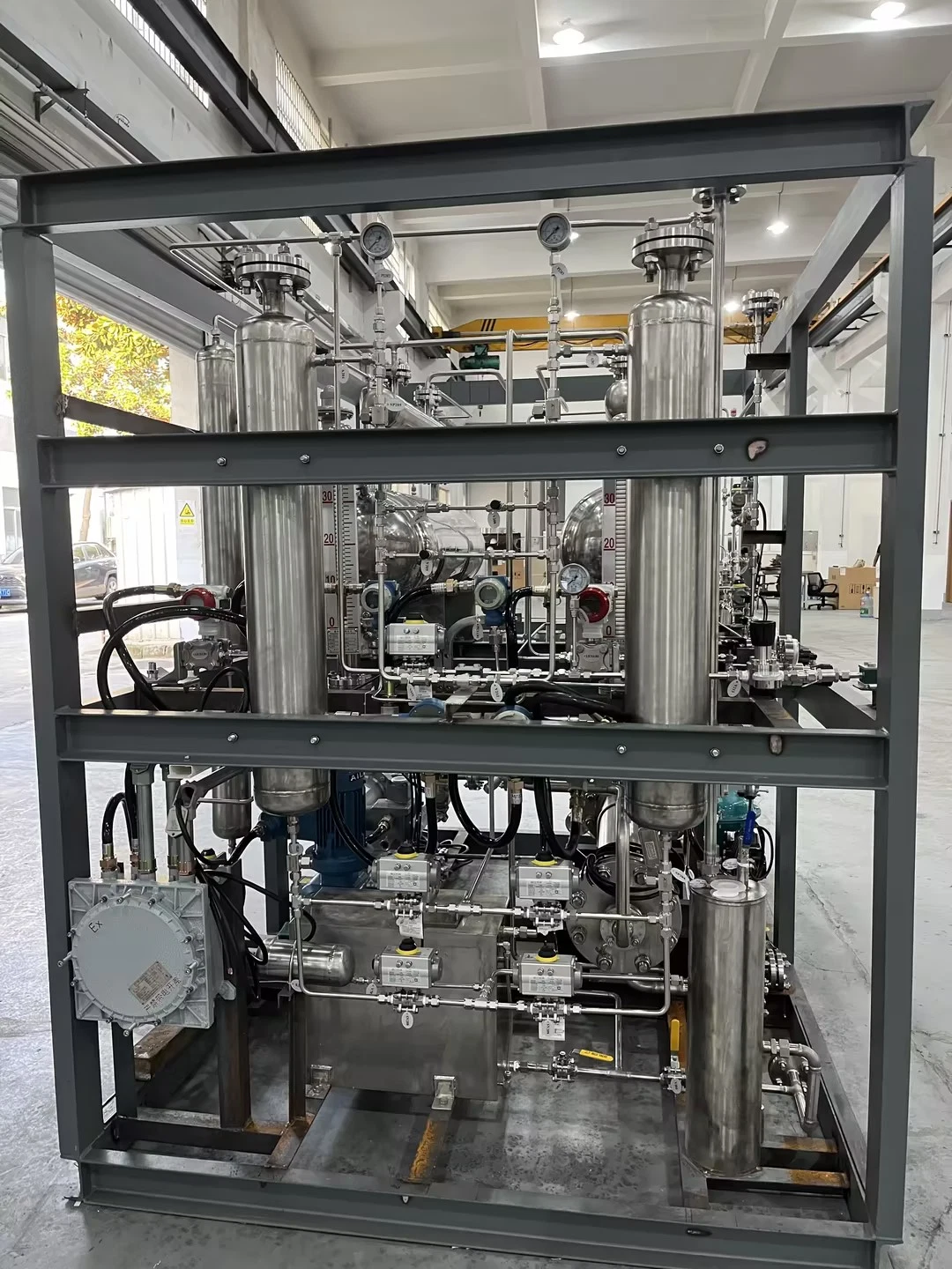 Rubri 200/500/1000nm3 Alkaline Water Electrolysis Plant Hydrogen Gas Generator 16bar 30bar