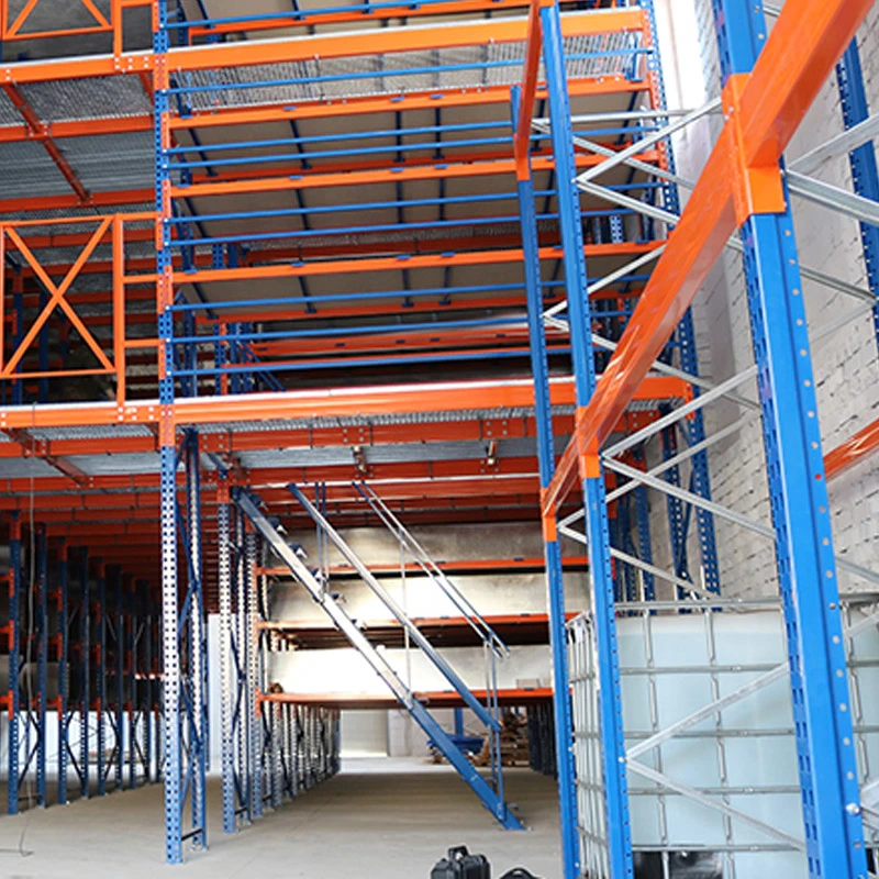 Warehouse Industrial Shelf Multi Level Storage Mezzanine Platform Steel Pallet Racking System Floor Rack (Mezzanine)