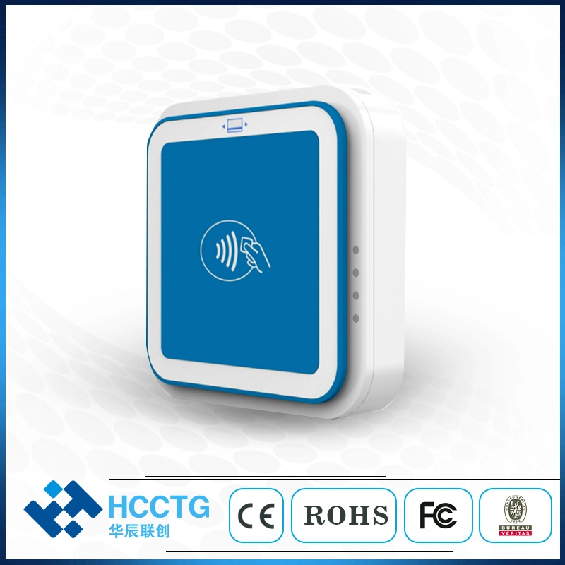 Carte de crédit Bt Pocket NFC magnétique Smart Card Reader et écrivain API de contrôle d'alimentation I9