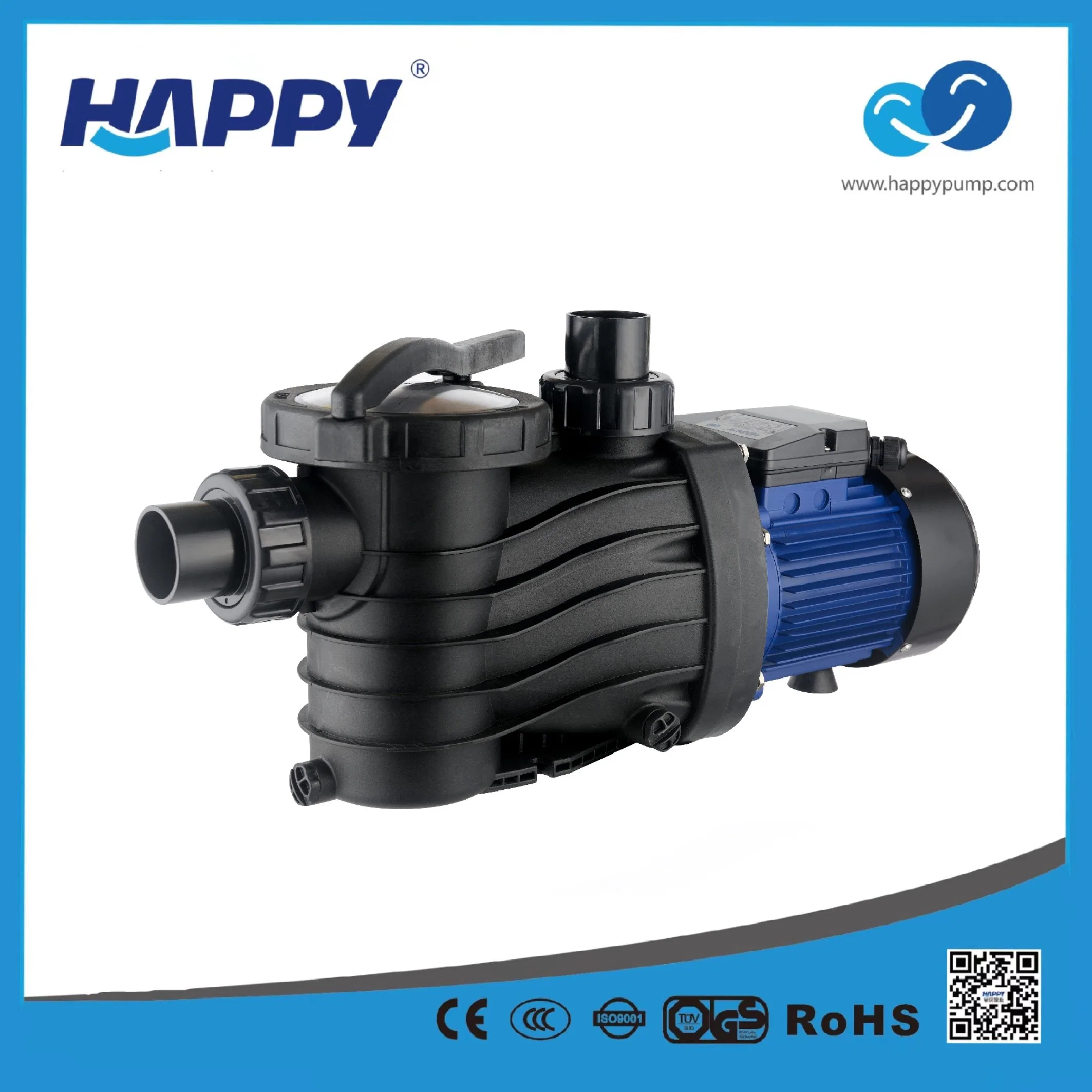 Happy Electric Self-Priming Swimming Pool Pump