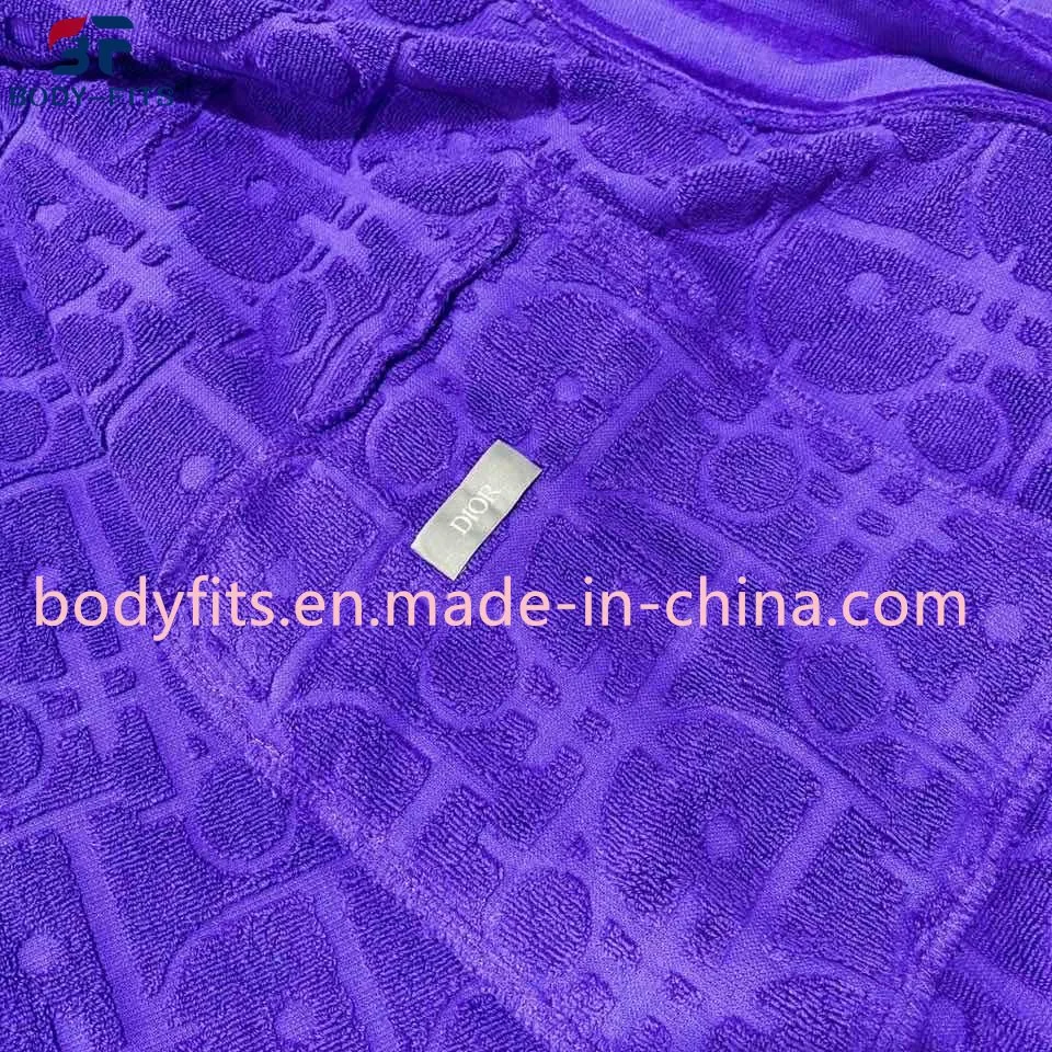 Custom Bathrobe Solid Color Bathing Robe 100% Cotton Bath Robes Luxury Bathrobes Unisex Hotel Bathrobe