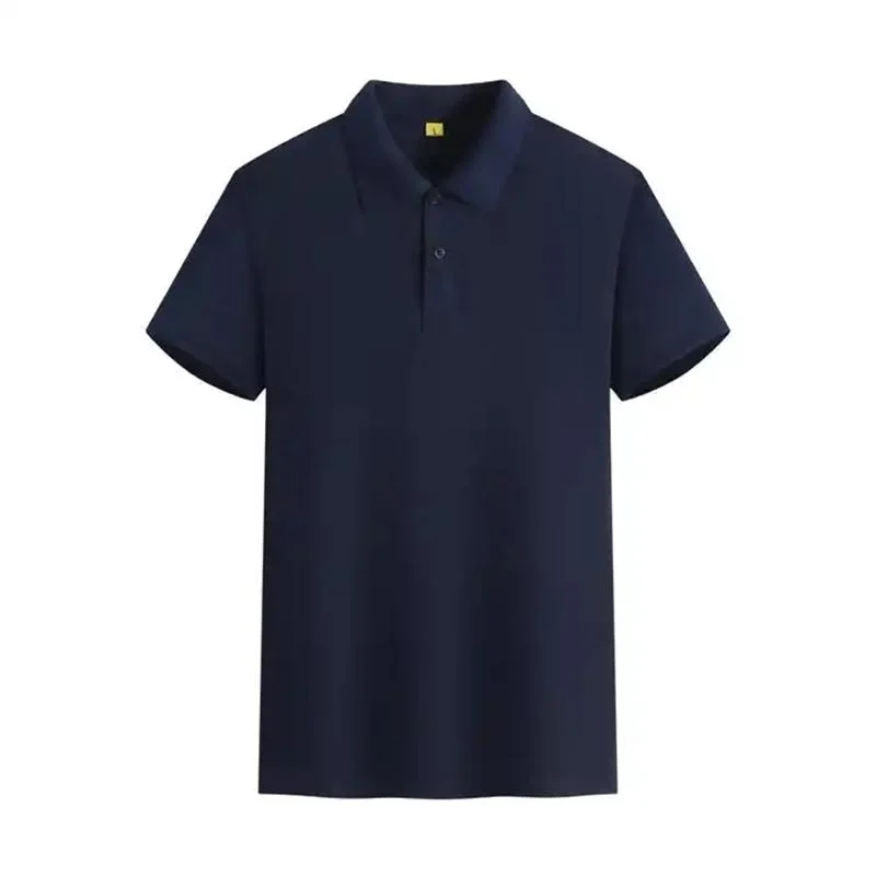 Bordado personalizado suave Verano cómodo Unisex 100% algodón ropa de trabajo uniforme Polo de golf de manga corta Sports Fit