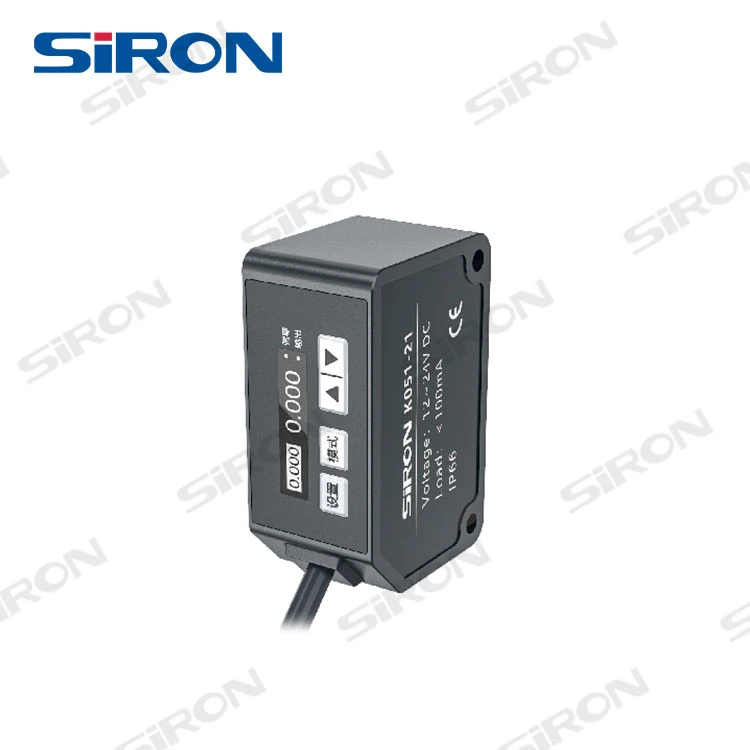 Siron 12-24V DC Laser Triangulation Sensor Axial Displacement Sensor 3cm Motion Sensor Detect Warping Degree of The Substrate