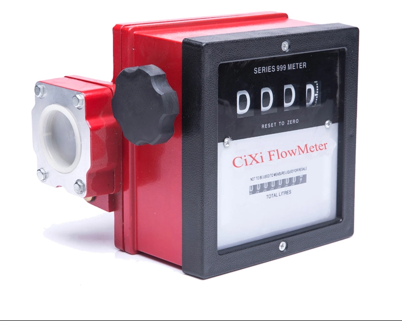 1.5 Inch 40~110 L/Min Aluminum Alloy Material Mechanical Display Flow Meter