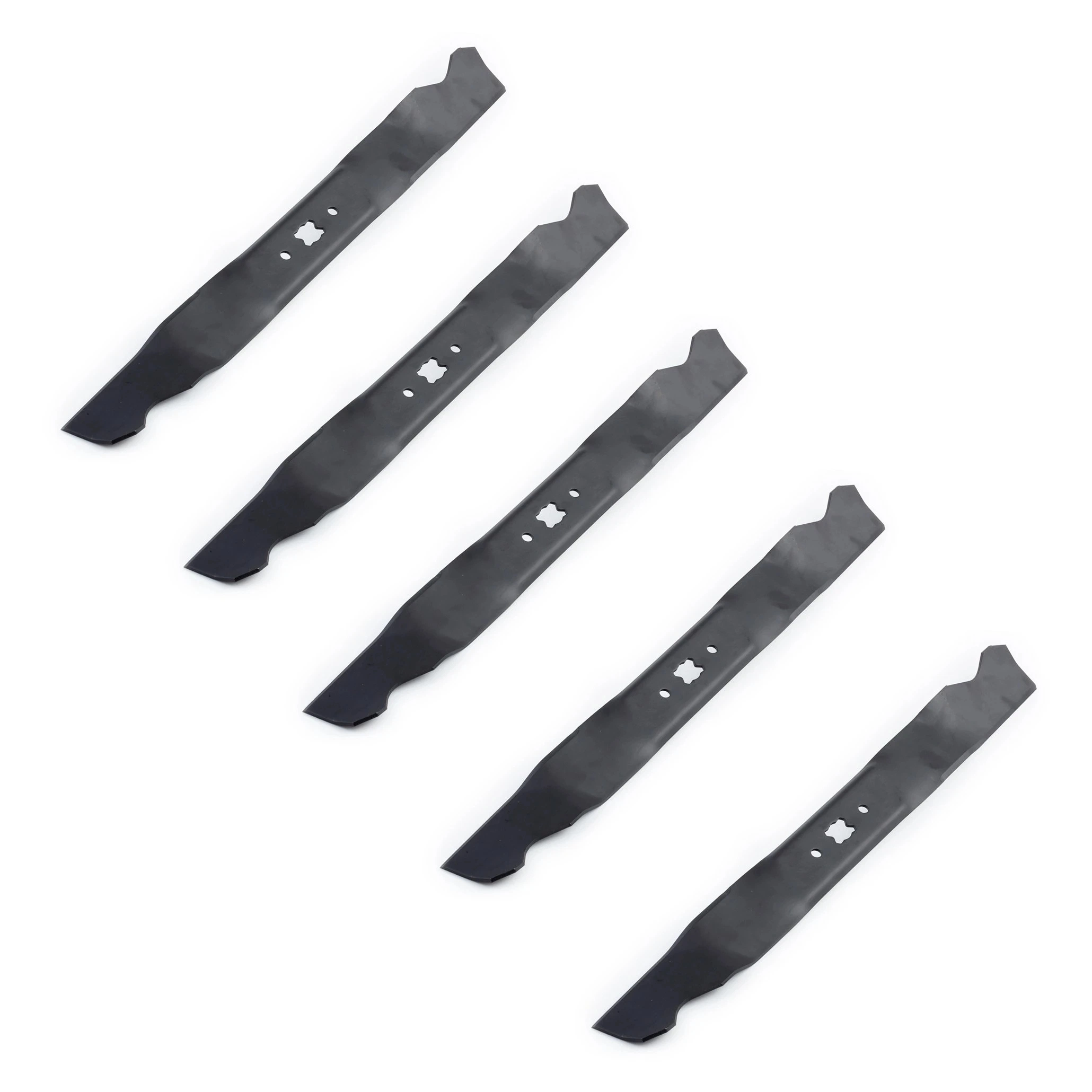 Straight Blades Low-Lift Blades High-Lift Blades Mulching Blade Three-in-One or Gator Blades Lawn Mower Blades for Lawn Mower Grass Cutter Machine