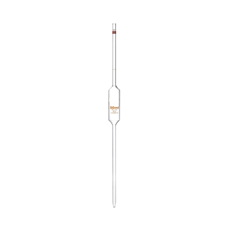 Lab Glassware 1-100ml Transfer Volumetric Pipette Class a Measuring Pipettes Glass Volumetric Pipette with One Mark