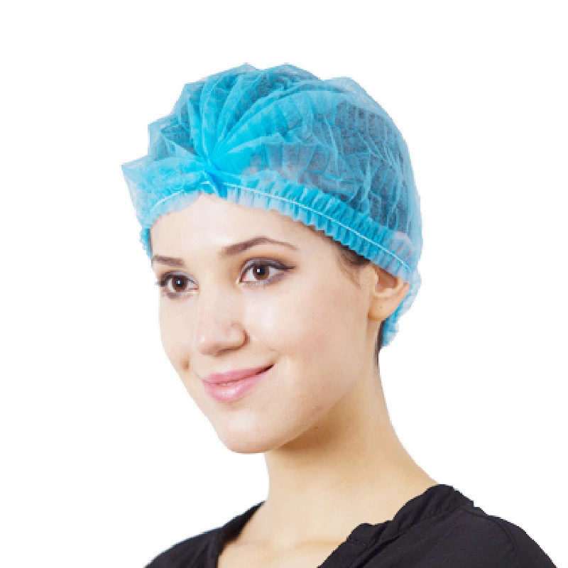 Disposable Non Woven Clip Cap/Mop Cap