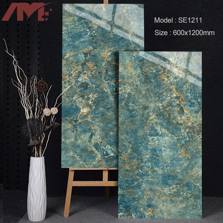 Klassische Marmor-Look Glasierte Keramik Sintered Stone Fliesen Big Size 600*1200mm