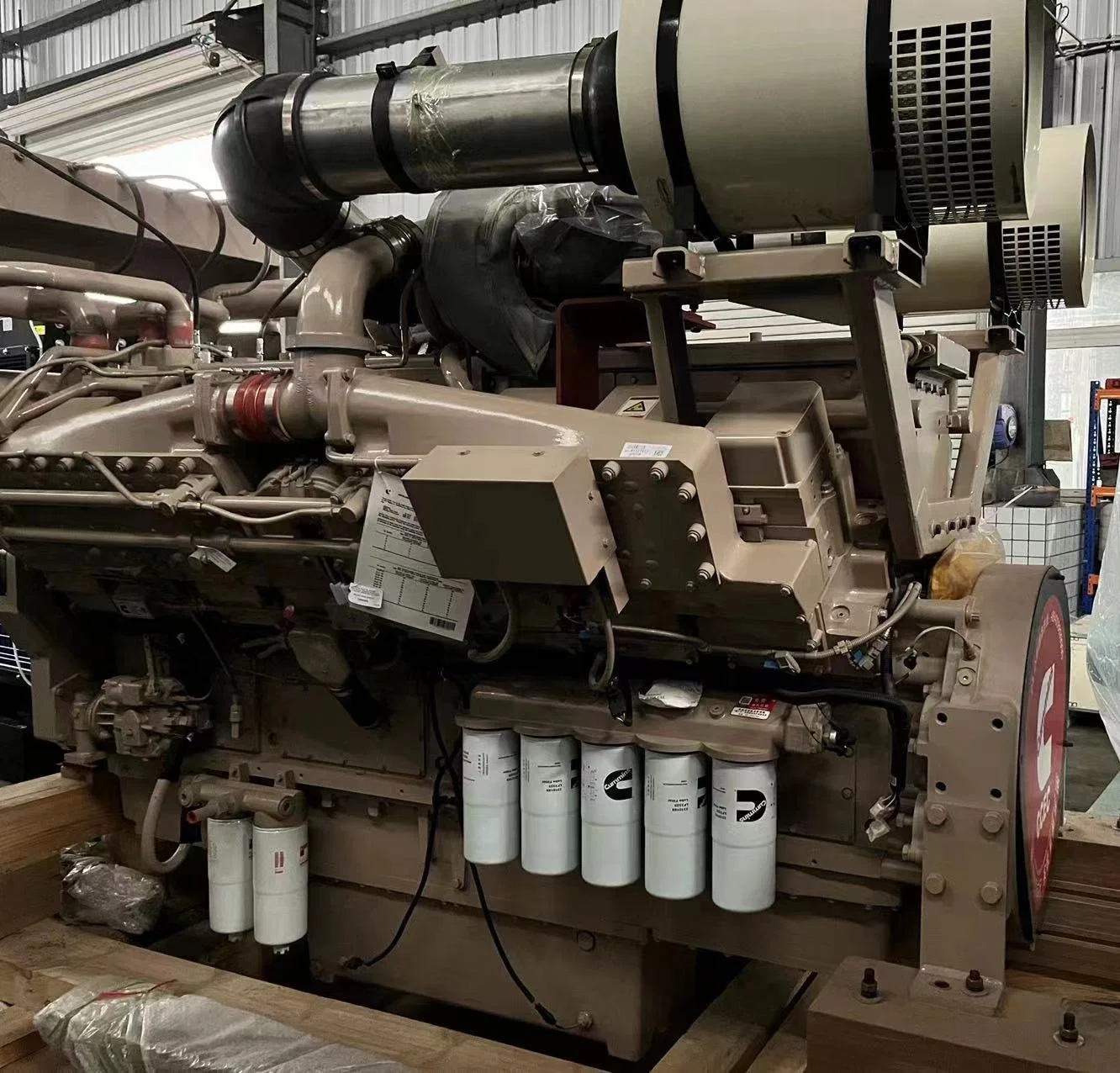 2000HP 1800rpm Cumins Marine Engine K50my9 Motor Marino Cumins 2000HP Fischerboot