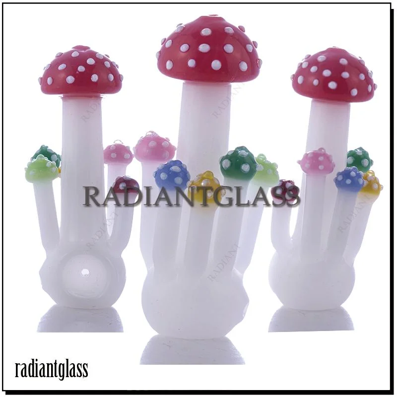 Factory Price Wholesale/Supplier Glass Smoking Pipes Rose Flowers Pipe Mushroom Pipe Donut Pipe