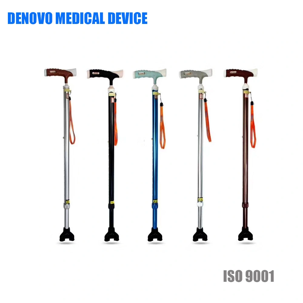 Factory Adjustable Smart Cane Walking Crutch for Elderly