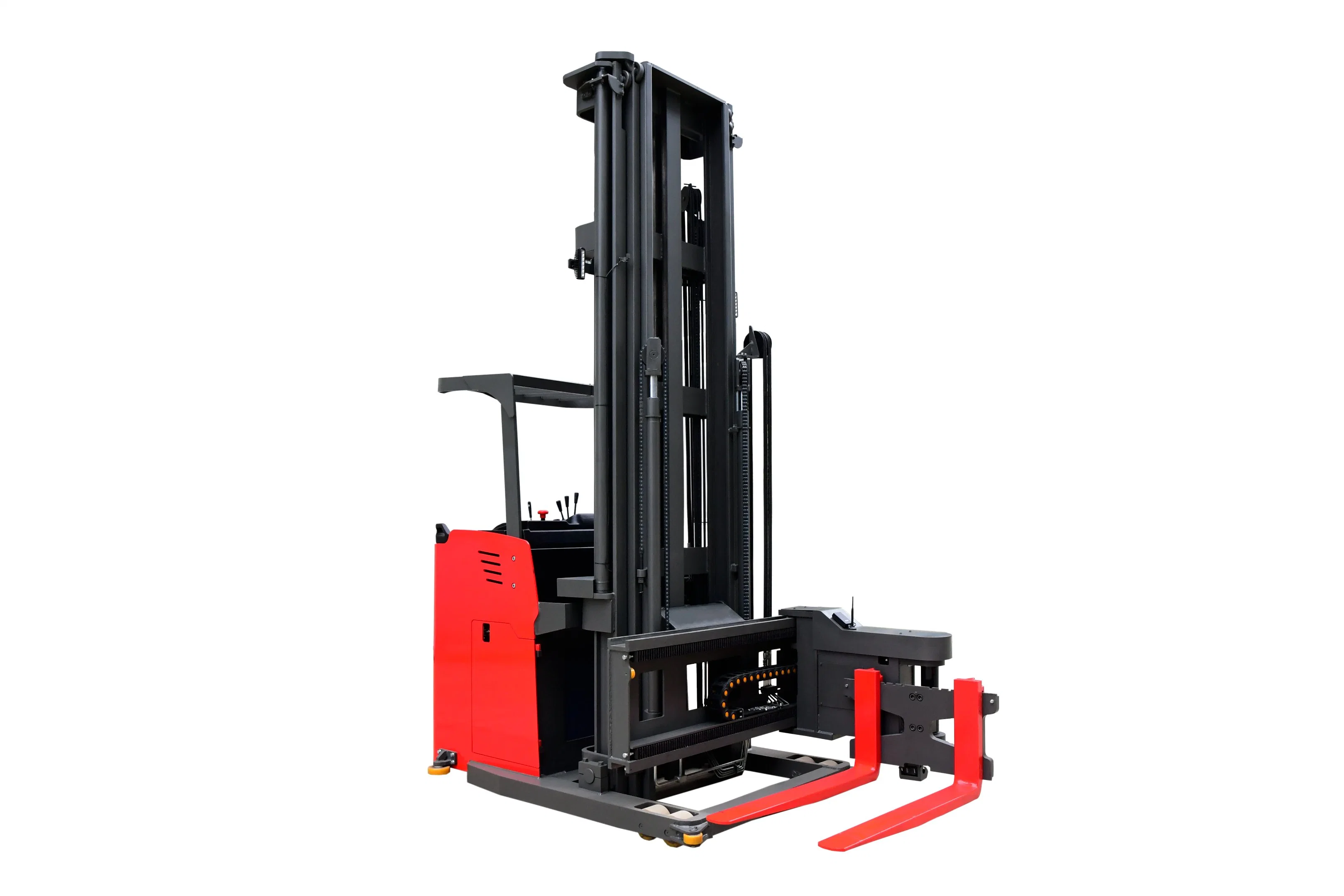 Reach Forklift Full Power Battery Forklift Pallet Truck Electric Stacker Vna Truck Forklift Pallet Truck