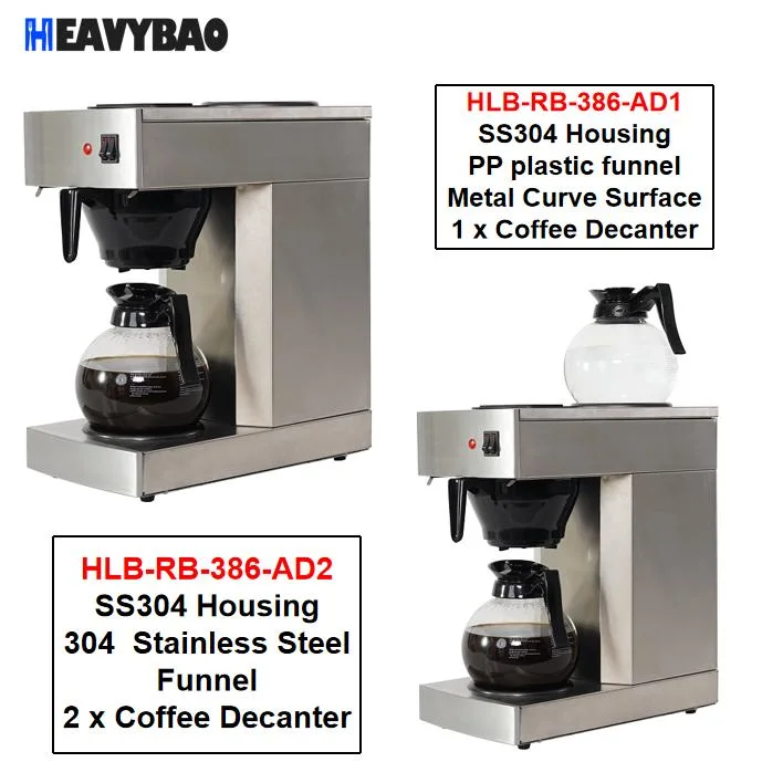 Heavybao Commercial Automatic Electric Pourover Brewer Coffee Maker Machine for Household