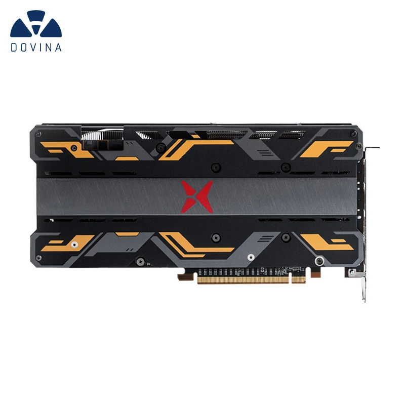 بطاقة رسومات للألعاب لوحدة معالجة الرسومات GPU عالية الكفاءة Rx 5700 XT VGA بطاقة فيديو Gddr6 8 جيجابايت 5400×t