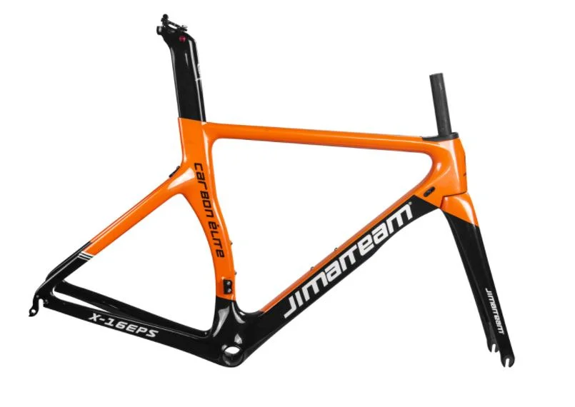 New Arrival Factory Hot Sell All Carbon Road Bike Frames with Rim Brake Clamp Brake Road Bicycle Frameset