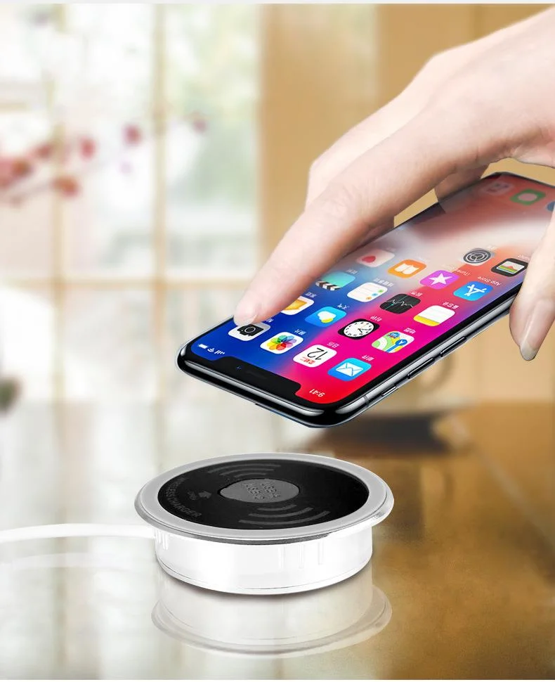 Desk Wireless Charger Car Mount Qi Wireless Charging Charge Air Vent Car Phone Holder Stand