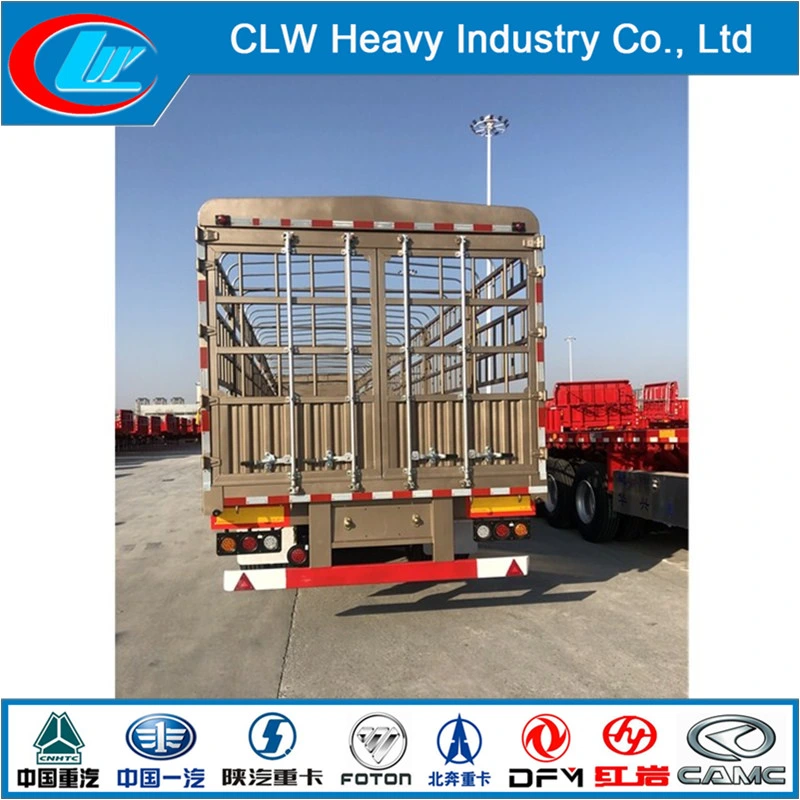 Animal Fence Transport Trucks Used Cattle Trailers for Sale Animal Square Transport Fence Semi Trailer