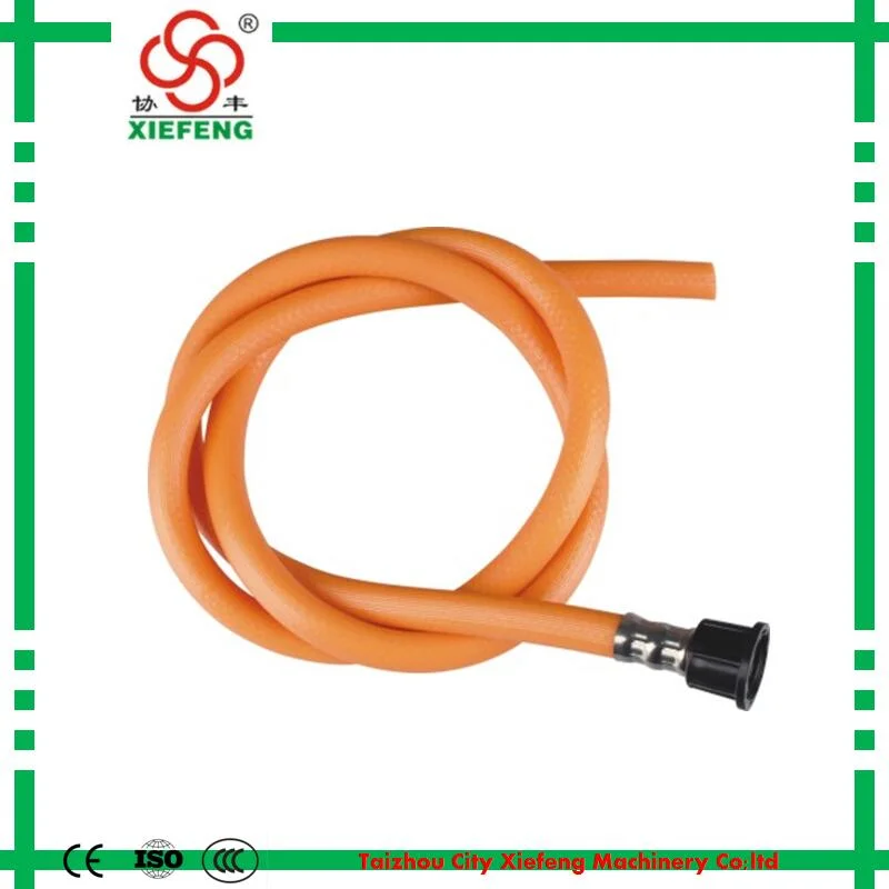 Xf-0204-9 Orange Color PVC Material Rubber Manual Sprayer Pipe