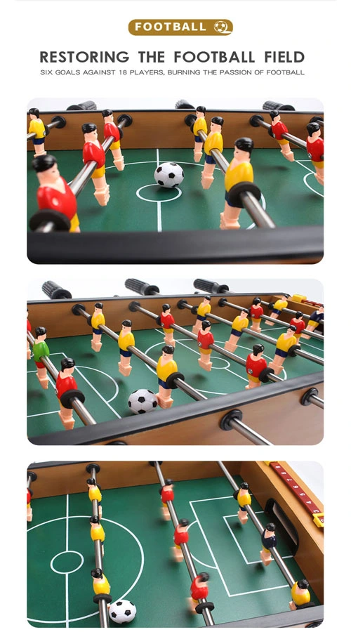 High quality/High cost performance Wooden Football Table Toys Children&prime; S Table 8 Pole Football Table Game Competitive Game Toys