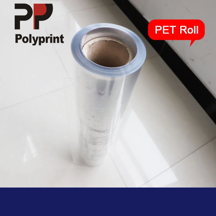 Feuille de plastique PET 120-200micron pour le thermoformage