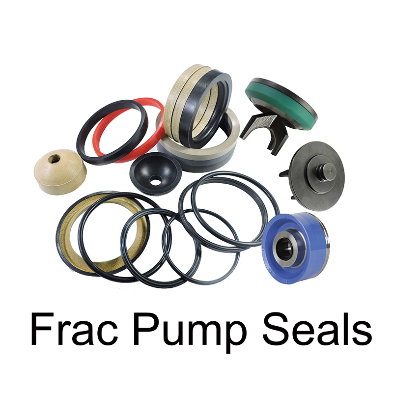 Hydraulic Rod Seals Carbon Filled PTFE Nitrile and Fabric Chevron Vee Rings