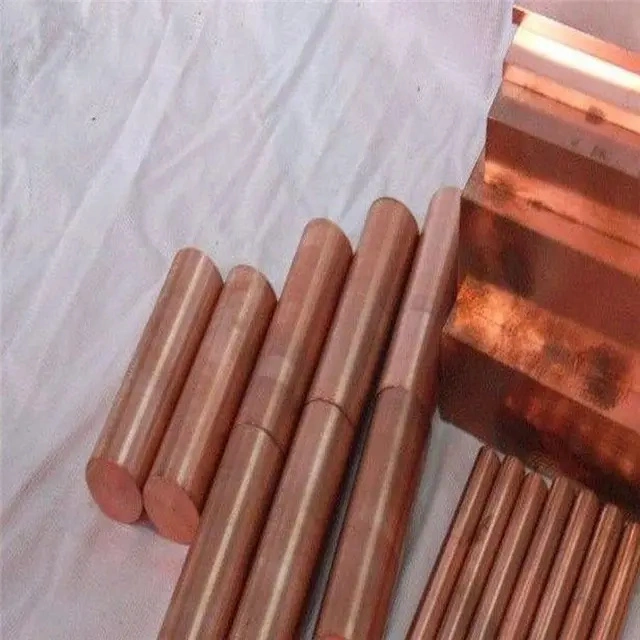 Copper Steel Ground Rod 1mm Pure Copper Iron Ground Rod 16mm 18mm Copper Earthing Bar